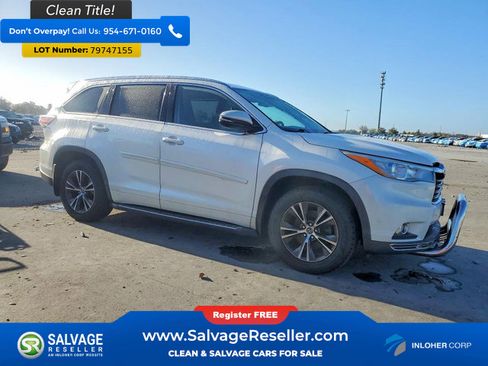 Used 2016 Toyota Highlander XLE w/ Protection Package #3 image 5