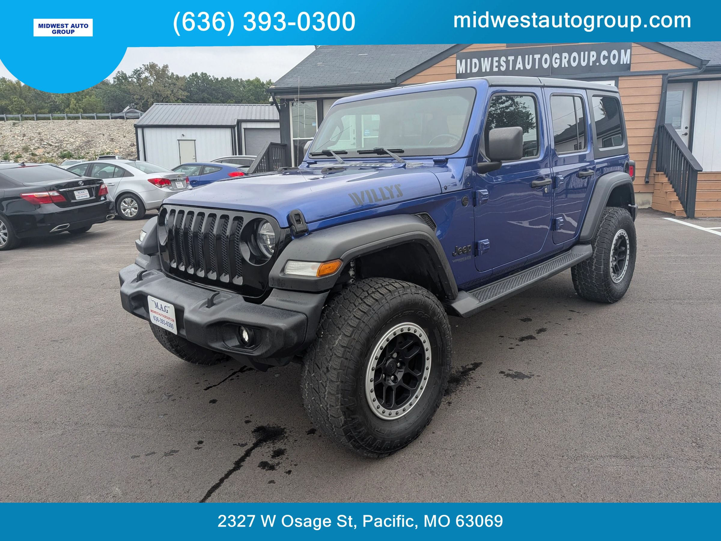 Used 2020 Jeep Wrangler Unlimited Sport AWD/4WD image 1