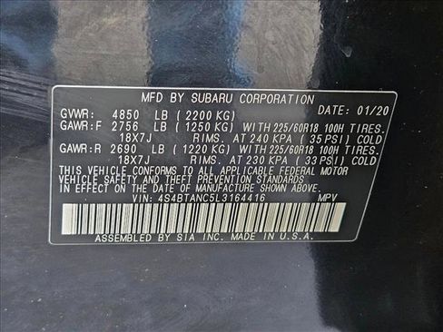 Used 2020 Subaru Outback Limited w/ Popular Package #2 image 24