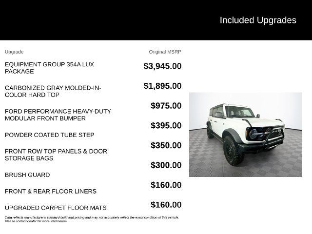 Certified 2023 Ford Bronco Wildtrak AWD/4WD image 6