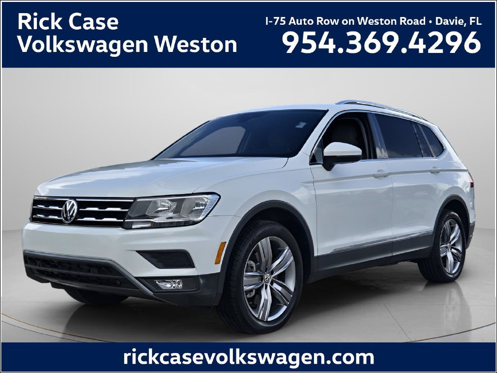 Used 2021 Volkswagen Tiguan SEL FWD image 1