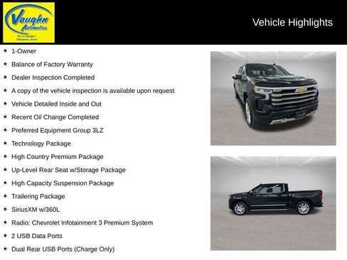 Certified 2024 Chevrolet Silverado 1500 High Country image 2
