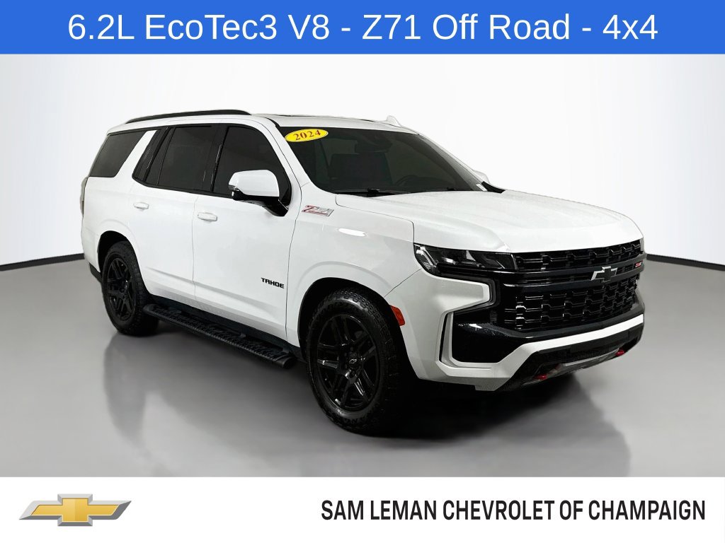 Used 2024 Chevrolet Tahoe Z71 w/ Z71 Off-Road Package AWD/4WD image 1