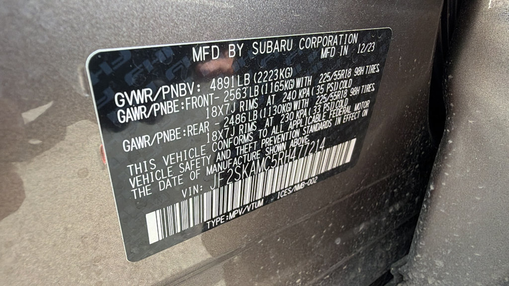 Certified 2024 Subaru Forester Touring AWD/4WD image 30