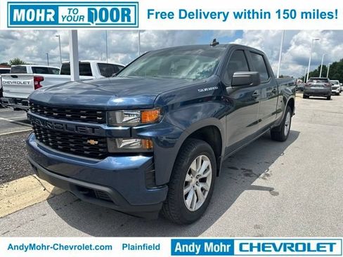 Used 2021 Chevrolet Silverado 1500 Custom w/ Safety Confidence Package AWD/4WD image 1