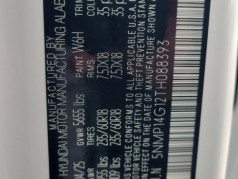 New 2026 Hyundai Santa Fe SE image 35