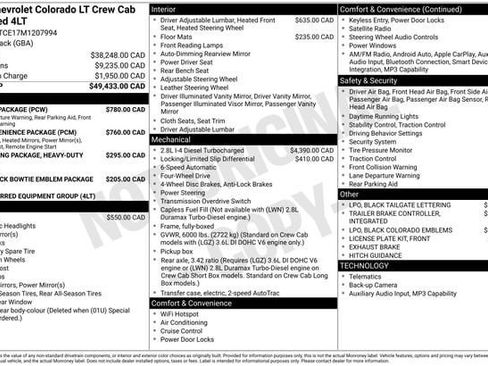 Used 2021 Chevrolet Colorado LT w/ Safety Package AWD/4WD image 4