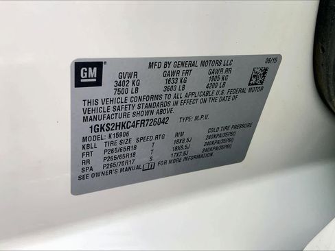 Used 2015 GMC Yukon XL SLT w/ Open Road Package image 37