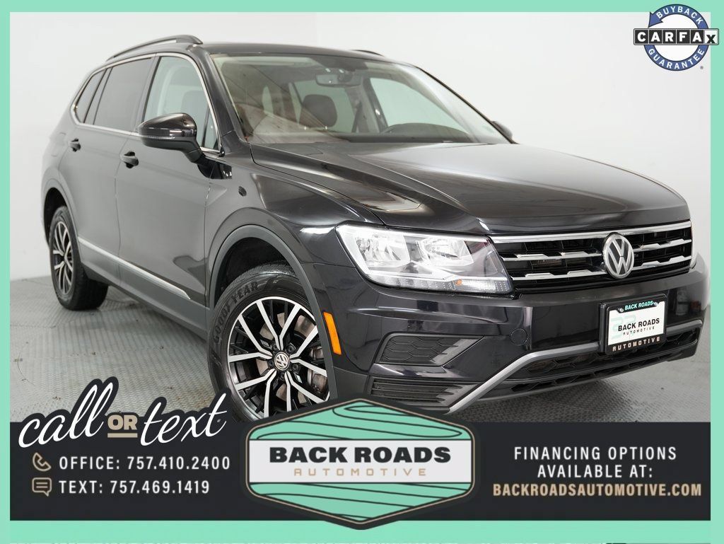 Used 2021 Volkswagen Tiguan SE w/ Panoramic Sunroof Package AWD/4WD image 1