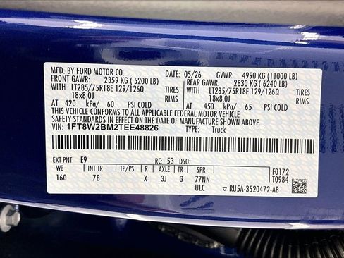 New 2026 Ford F250 Platinum w/ Tremor Off-Road Package AWD/4WD image 8