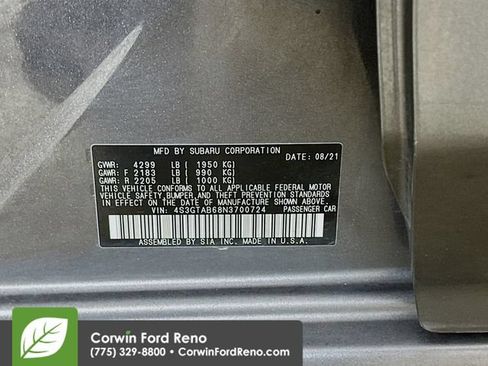 Used 2022 Subaru Impreza 2.0i AWD/4WD image 29
