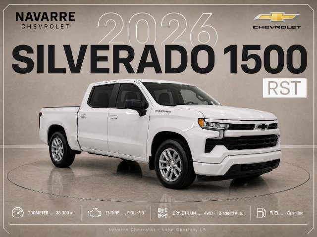 Used 2026 Chevrolet Silverado 1500 RST AWD/4WD image 1