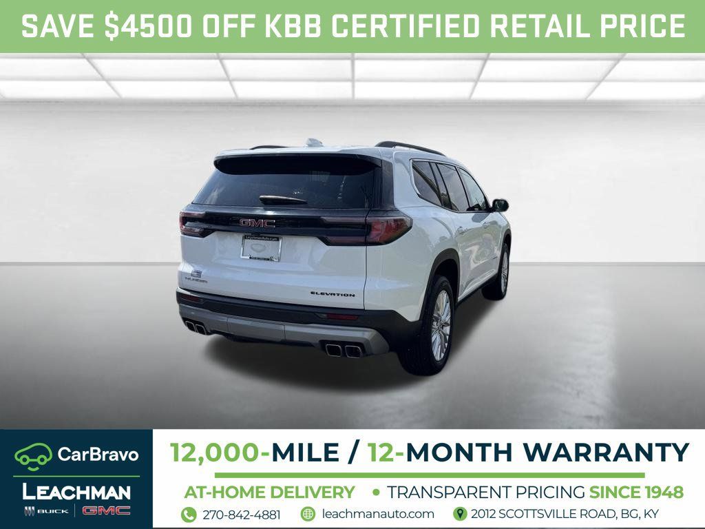 Used 2025 GMC Acadia Elevation w/ Elevation Premium Package FWD image 3