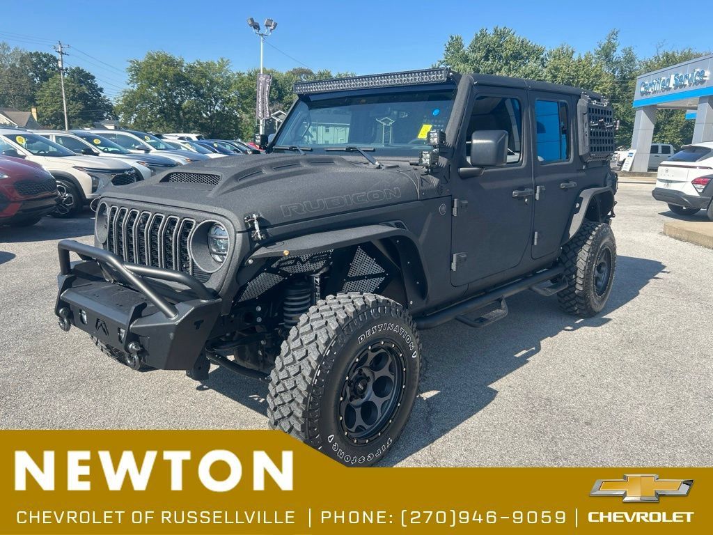 Used 2024 Jeep Wrangler Unlimited Rubicon w/ Technology Group AWD/4WD image 3