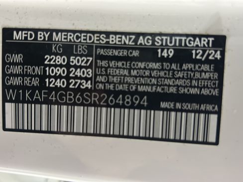 Used 2025 Mercedes-Benz C 300 Sedan image 42
