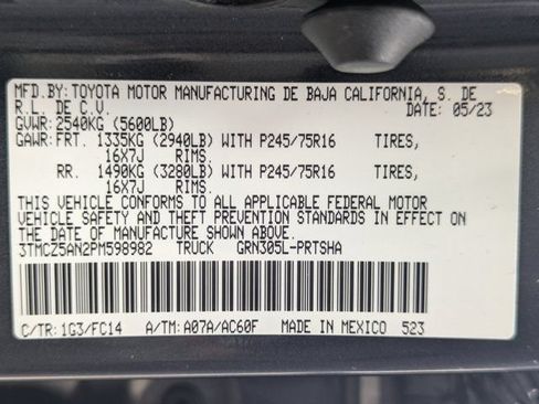 Used 2023 Toyota Tacoma SR5 w/ Technology Package AWD/4WD image 27