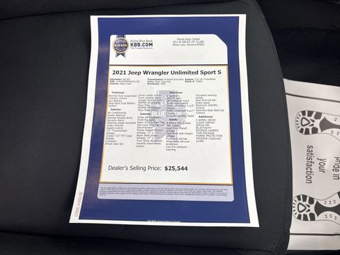 Used 2021 Jeep Wrangler Unlimited Sport image 28