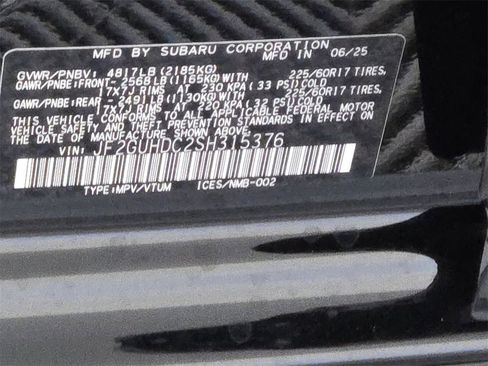 Used 2025 Subaru Crosstrek 2.0i Premium image 20