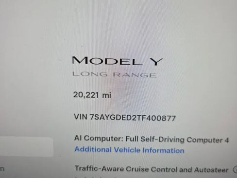 Used 2026 Tesla Model Y Long Range RWD image 3