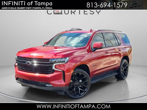 Used 2021 Chevrolet Tahoe RST w/ Luxury Package image 1