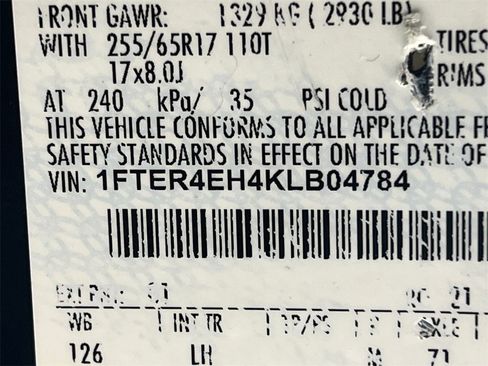 Used 2019 Ford Ranger XLT w/ Equipment Group 302A Luxury image 32