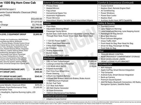 Used 2026 RAM 1500 Big Horn AWD/4WD image 4