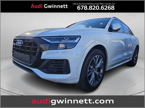 Used 2021 Audi Q8 Premium w/ Black Optic Package image 1