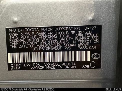 Used 2023 Lexus LS 500 F Sport AWD/4WD image 33