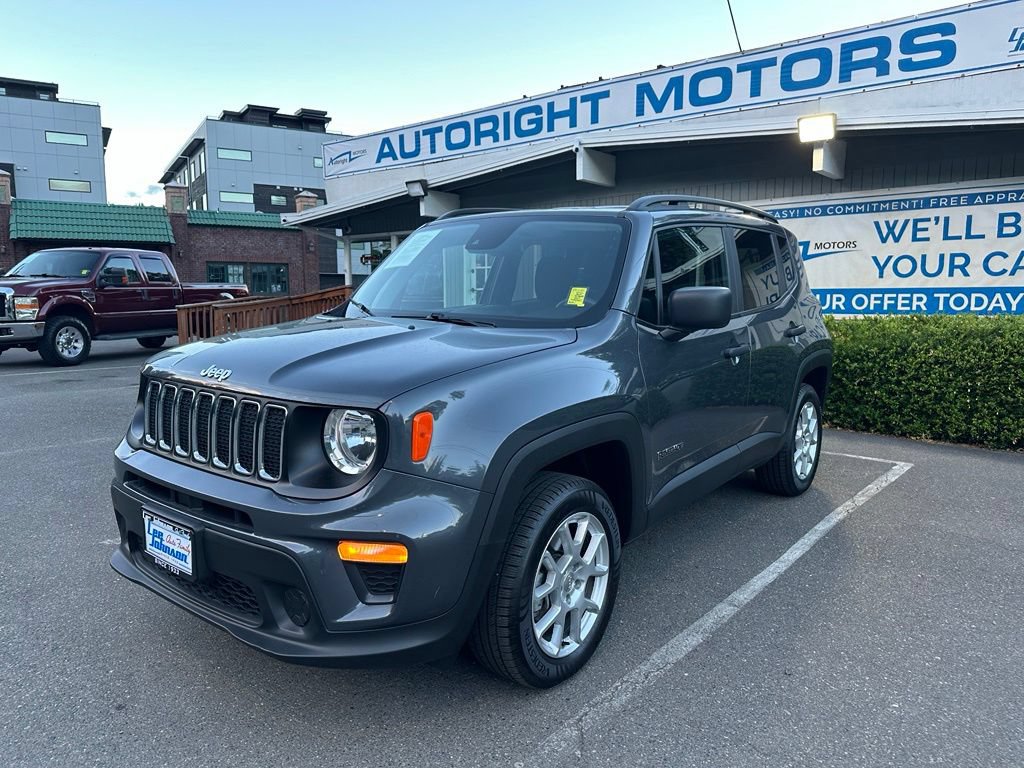 Used 2021 Jeep Renegade Sport w/ Sport Appearance Group AWD/4WD image 1