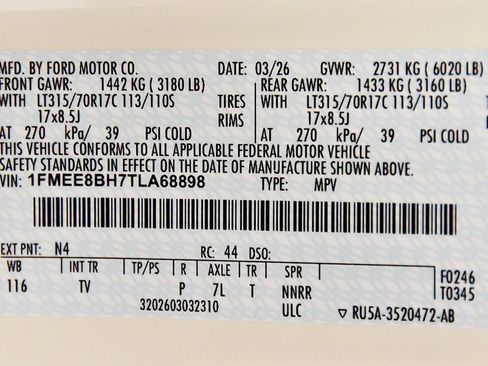 New 2026 Ford Bronco Outer Banks w/ Sasquatch Package AWD/4WD image 16