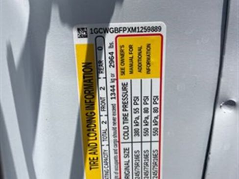 Used 2021 Chevrolet Express 2500 Extended w/ Driver Convenience Package image 16