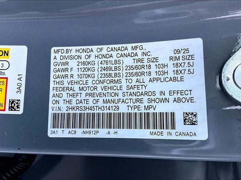 New 2026 Honda CR-V EX image 8