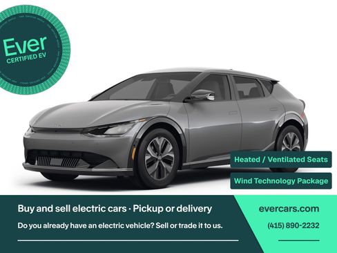 Used 2024 Kia EV6 Wind w/ Wind Technology Package RWD image 1