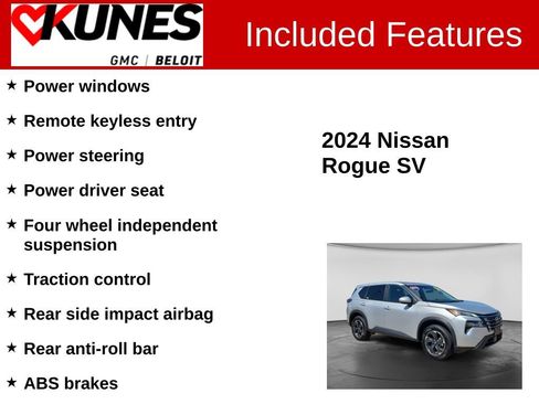 Used 2024 Nissan Rogue SV FWD image 3