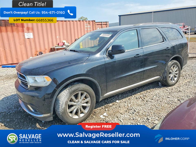 Used 2017 Dodge Durango SXT w/ Quick Order Package 23B AWD/4WD image 1