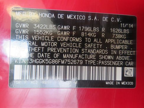 Used 2015 Honda Fit EX image 74