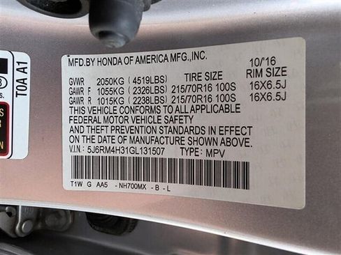 Used 2016 Honda CR-V LX image 33