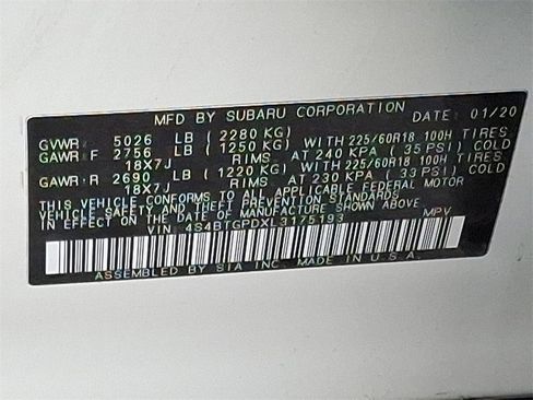 Used 2020 Subaru Outback Touring XT image 29