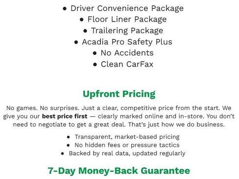 Used 2023 GMC Acadia SLE w/ Driver Convenience Package image 2