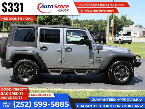 Used 2015 Jeep Wrangler Unlimited Sport w/ Quick Order Package 24S AWD/4WD image 5
