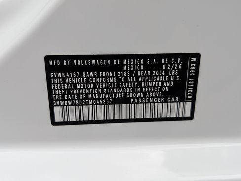 Used 2026 Volkswagen Jetta Sport FWD image 34