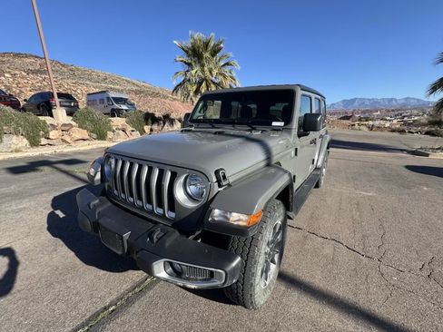 Used 2023 Jeep Wrangler Sahara w/ Cold Weather Group image 1