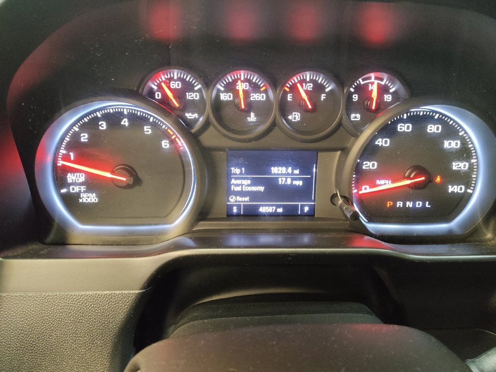 Used 2021 Chevrolet Silverado 1500 Custom w/ LPO, Dark Essentials Package RWD image 23