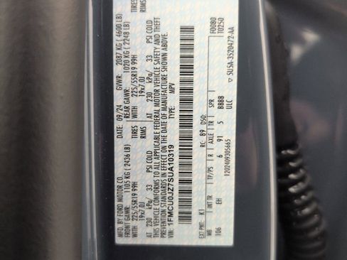 Certified 2025 Ford Escape Platinum image 49