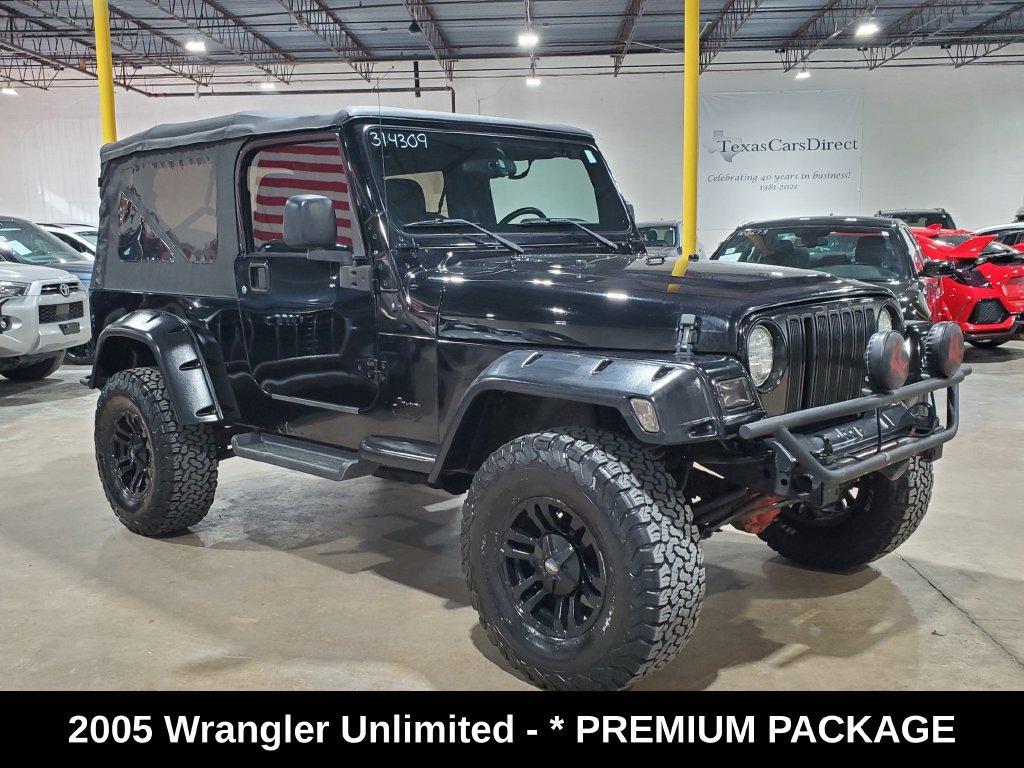 Used 2005 Jeep Wrangler Unlimited AWD/4WD image 3