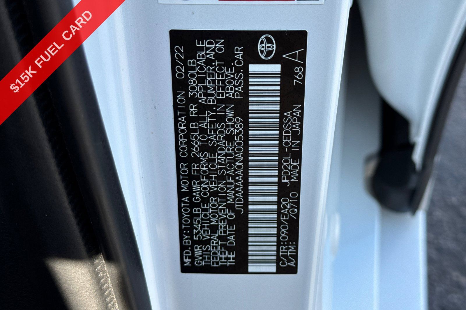 Certified 2022 Toyota Mirai w/ Advanced Technology Package RWD image 30