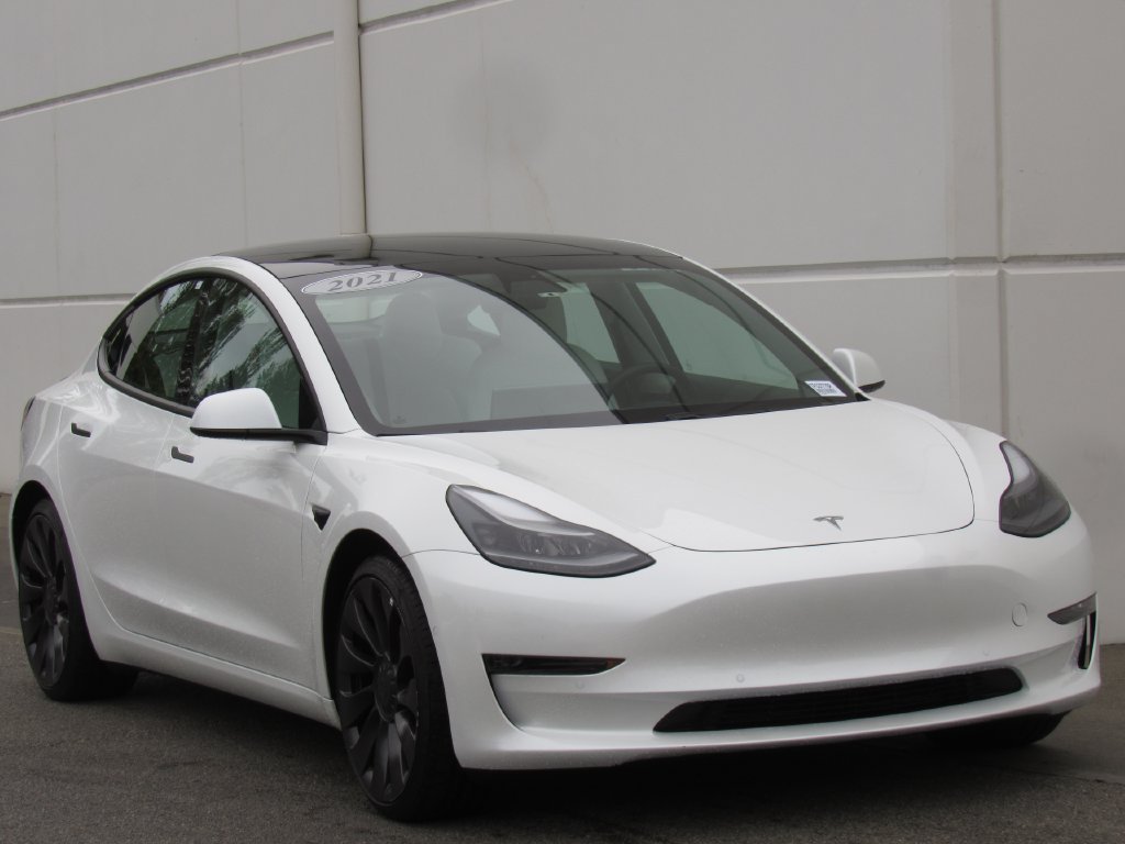 Used 2021 Tesla Model 3 Performance AWD/4WD image 2