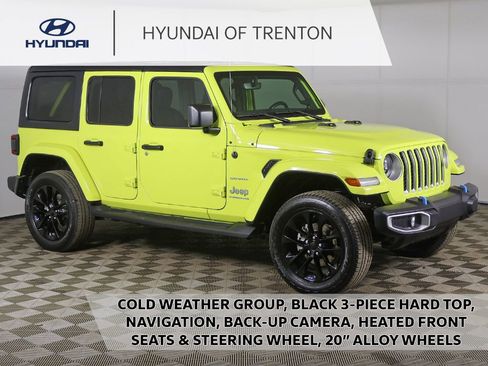 Used 2023 Jeep Wrangler Unlimited Sahara w/ Cold Weather Group AWD/4WD image 1