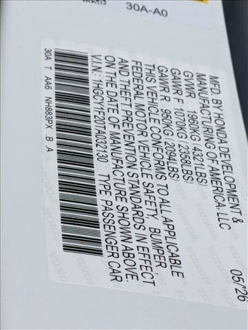 New 2026 Honda Accord LX image 16