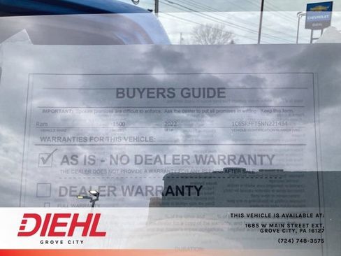 Used 2022 RAM 1500 Big Horn image 17